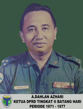 Ketua DPRD Tingkat II Batang Hari Periode 1971-1977